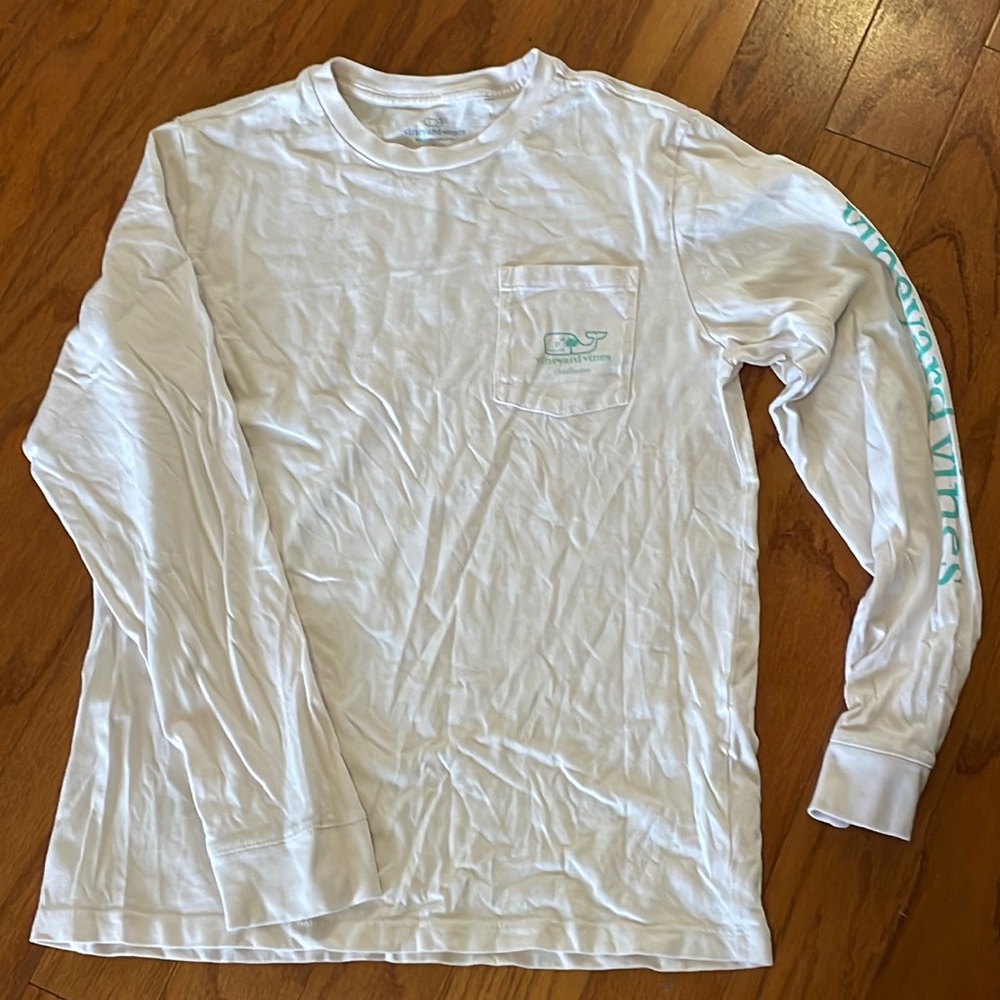 Vineyard vines kids long sleeve tshirt size large (16)
